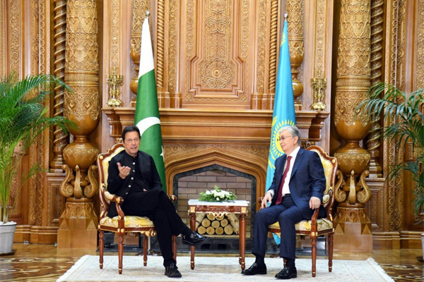 Imran Khan met President of Kazakhstan