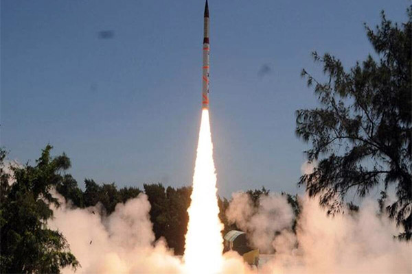 India surface ballistic missile Agni-5
