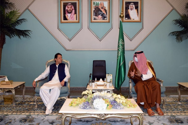 imran khan in saudi arabia