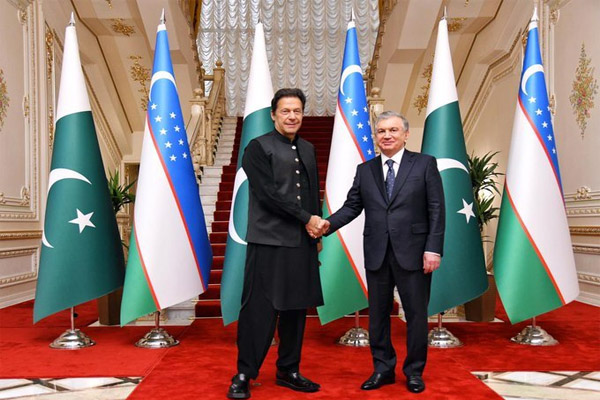 imran khan and uzbik president