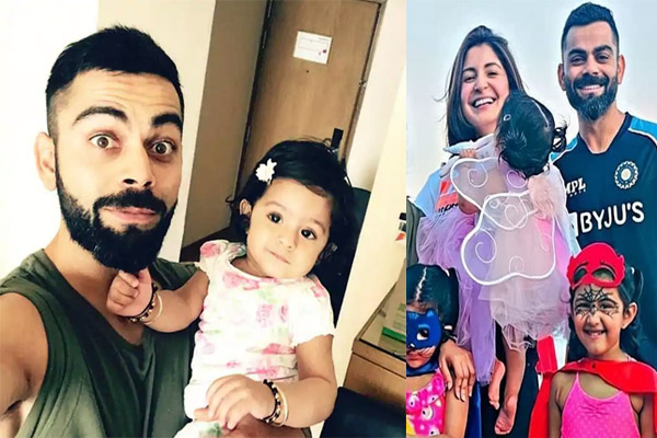 virat kohli with family